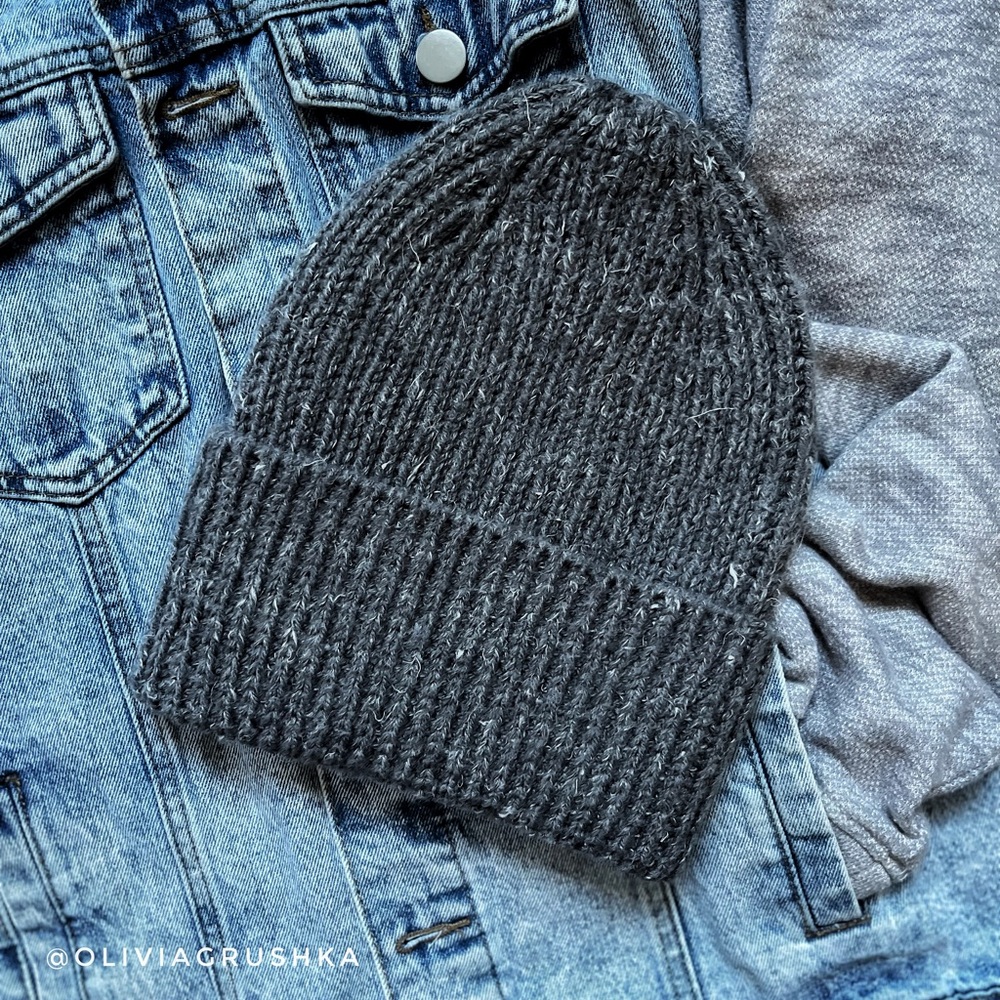 Basic knit hat